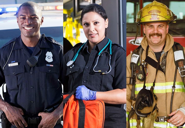 First Responders Banner Background